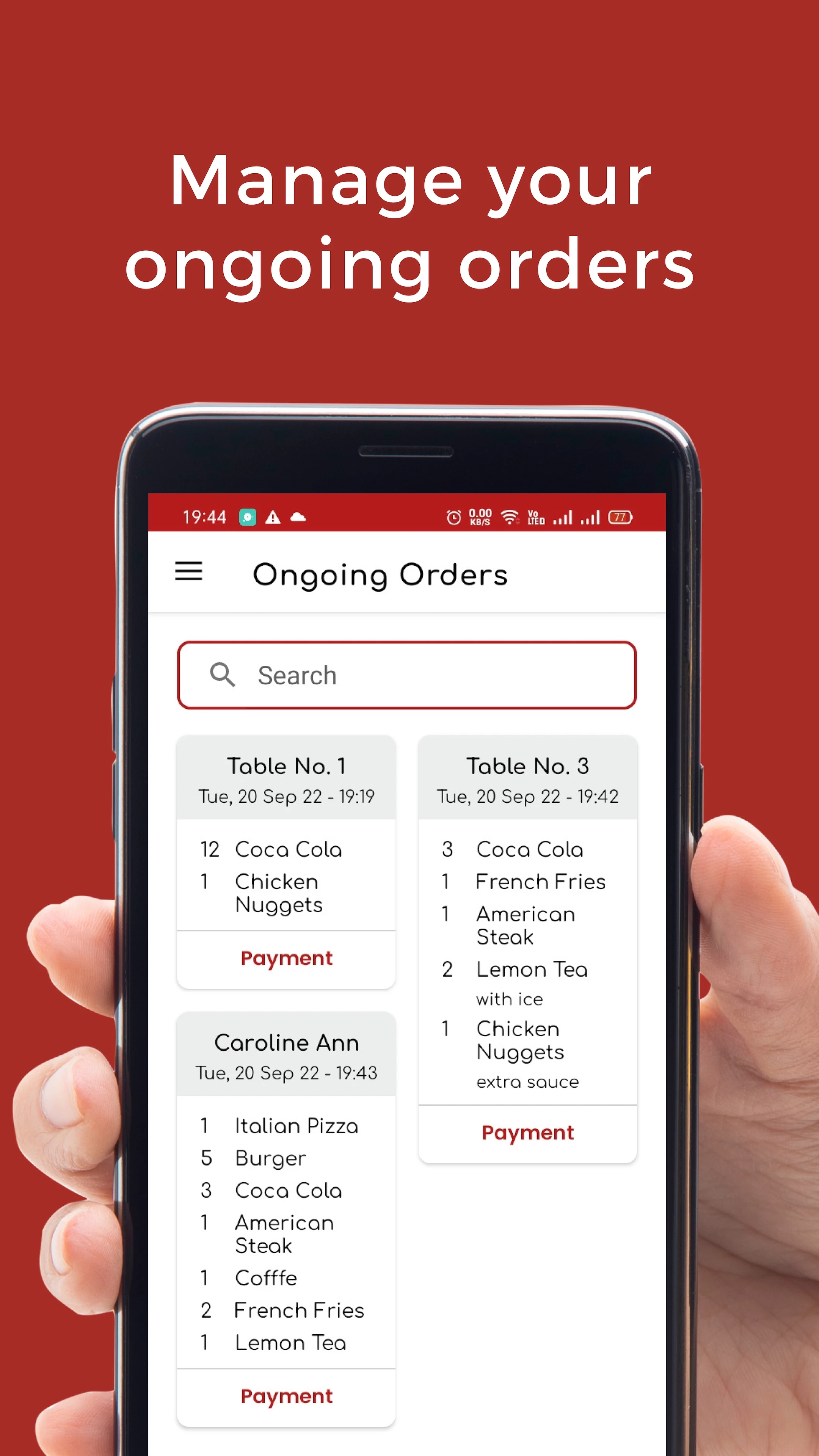 Goe POS: Restaurant & Cafe screenshot