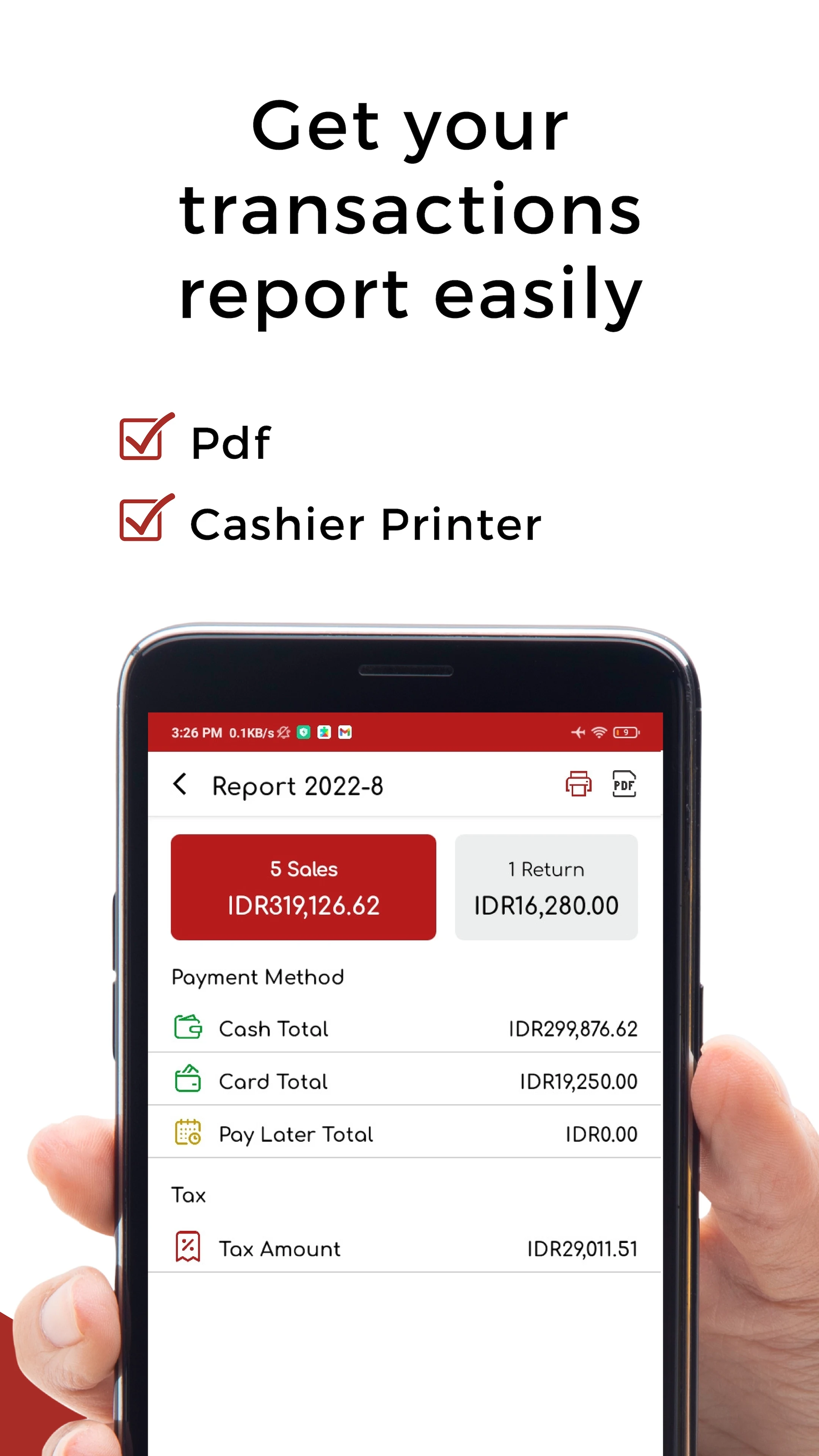 Goe POS: Restaurant & Cafe screenshot